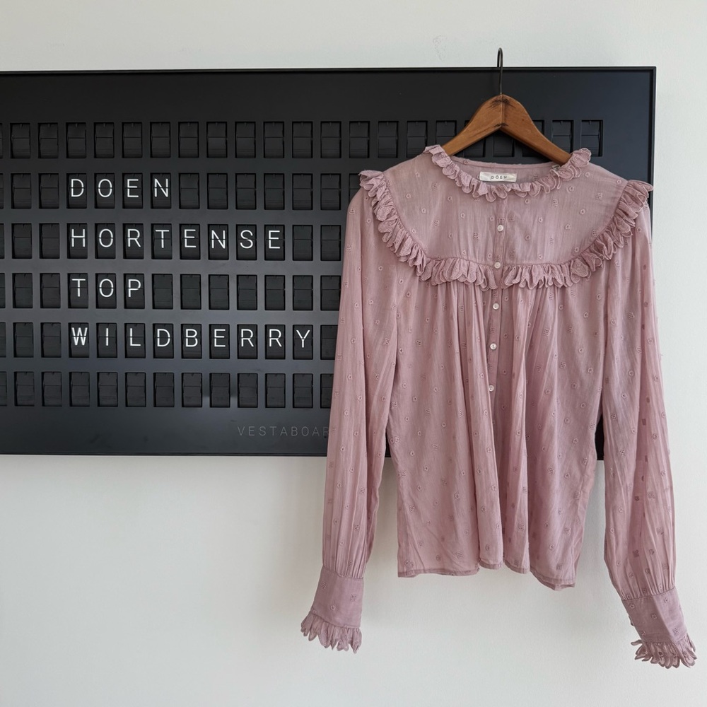 Doen Hortense Top - Wildberry